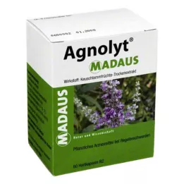 AGNOLYT MADAUS Kietosios kapsulės, 60 vnt