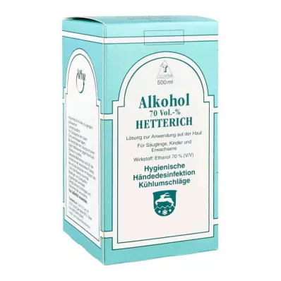 Alkoholis 70 % V/V Heterich (500 ml)