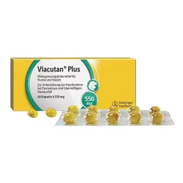 VIACUTAN Plus kapsulės vet., 40 vnt