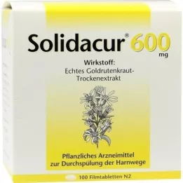 SOLIDACUR 600 mg plėvele dengtos tabletės, 100 vnt