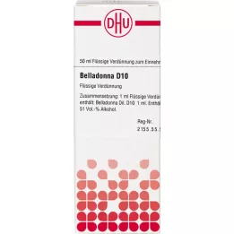 BELLADONNA D 10 skiedinys, 50 ml