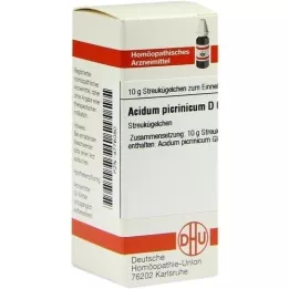 ACIDUM PICRINICUM D 6 rutuliukai, 10 g