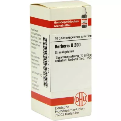 BERBERIS D 200 rutuliukų, 10 g