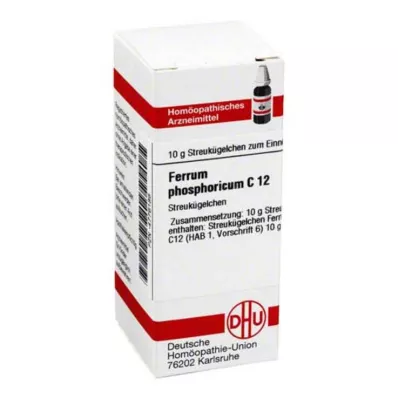 FERRUM PHOSPHORICUM C 12 rutuliukų, 10 g
