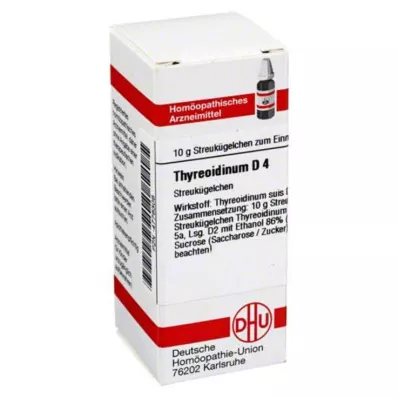 THYREOIDINUM D 4 rutuliukai, 10 g THYREOIDINUM D 4 rutuliukai, 10 g