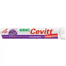 HERMES Cevitt+Magnesium putojančios tabletės, 20 vnt