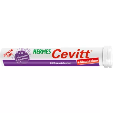 HERMES Cevitt+Magnesium putojančios tabletės, 20 vnt