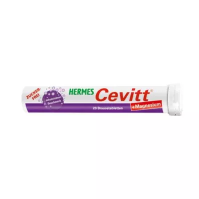 HERMES Cevitt+Magnesium putojančios tabletės, 20 vnt HERMES Cevitt+Magnesium putojančios tabletės, 20 vnt