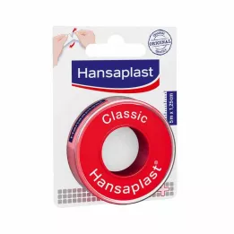 HANSAPLAST Klasikinis 1,25 cm x 5 m fiksacijos gipsas, 1 vnt
