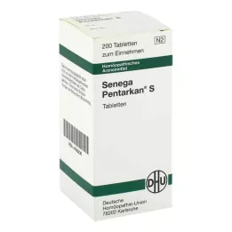 SENEGA PENTARKAN S tabletės, 200 vnt