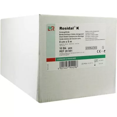 Rosidal K tvarstis 8cmx5m steri, 10 vnt