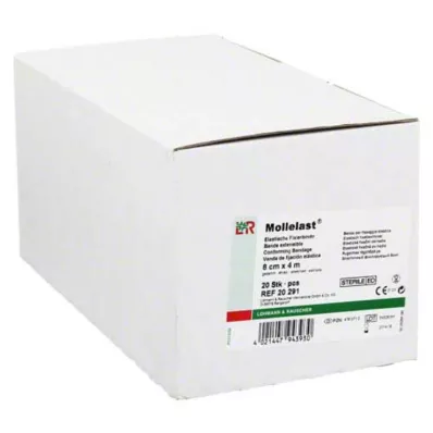 Mollelast 8cmx4m sterilus atskirai supakuotas, 20 vnt