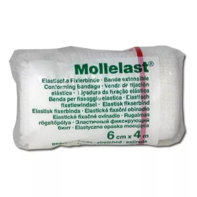 MOLLELAST Tvarsčiai 6 cmx4 m balti, 1 vnt