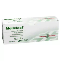 MOLLELAST 6 cmx4 m balti tvarsčiai, 20 vnt