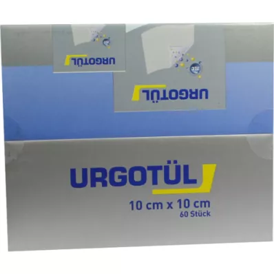 URGOTÜL 10x10 cm marlės dozatorius žaizdoms, 60 vnt