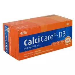 CALCICARE D3 kramtomosios tabletės, 100 kapsulių