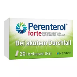 PERENTEROL forte 250 mg kapsulės, 20 vnt
