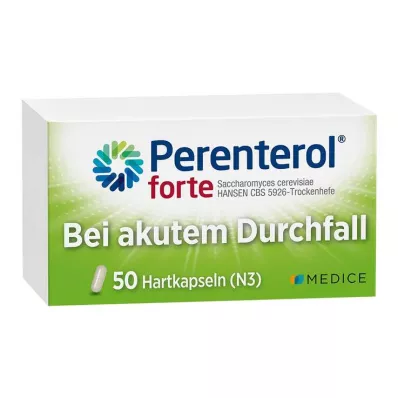 PERENTEROL forte 250 mg kapsulės, 50 vnt