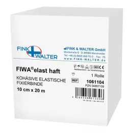 FIXIERBINDE rišamoji elastinė 10 cmx20 m balta, 1 vnt