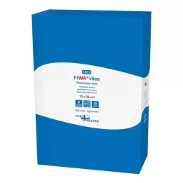 VLIESKOMPRESSEN 10x20 cm nesterilūs 6 kartus, 100 vnt