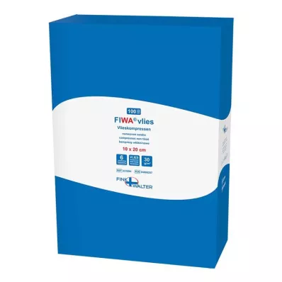 VLIESKOMPRESSEN 10x20 cm nesterilūs 6 kartus, 100 vnt VLIESKOMPRESSEN 10x20 cm nesterilūs 6 kartus, 100 vnt