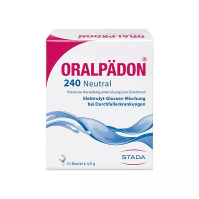ORALPÄDON 240 neutralių miltelių, 10 vnt ORALPÄDON 240 neutralių miltelių, 10 vnt