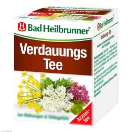 BAD HEILBRUNNER Virškinimo arbatos filtravimo maišelis, 8X2,0 g