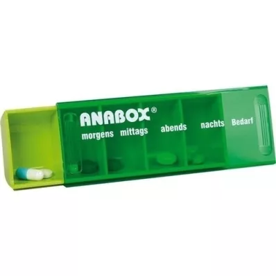 ANABOX Dienos dėžutė šviesiai žalia, 1 vnt