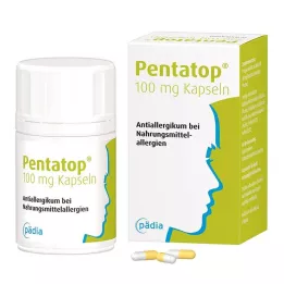 PENTATOP 100 mg kietosios kapsulės, 100 vnt