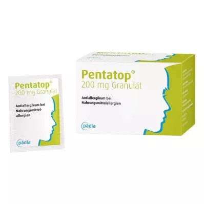 PENTATOP 200 mg granulės, 50 vnt