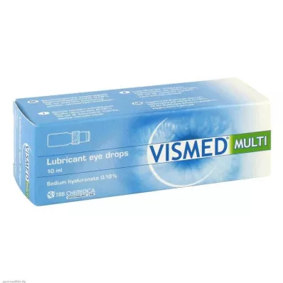 VISMED MULTI Akių lašai, 10 ml