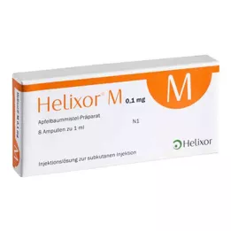 HELIXOR M ampulės po 0,1 mg, 8 vnt