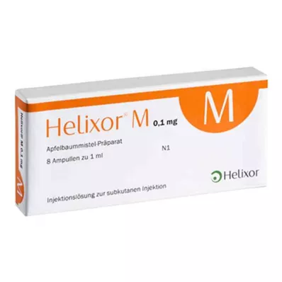 HELIXOR M ampulės po 0,1 mg, 8 vnt