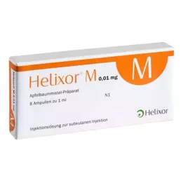 HELIXOR M ampulės 0,01 mg, 8 vnt