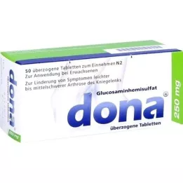 DONA 250 mg dengtos tabletės, 50 vnt