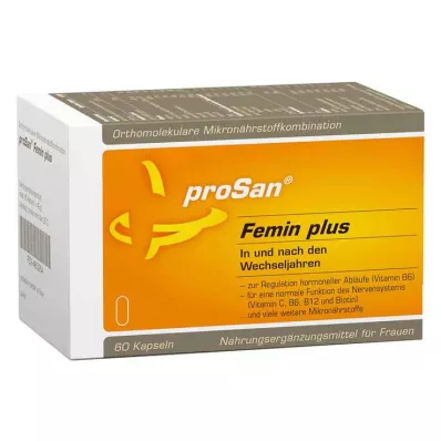 PROSAN Femin plus kapsulės, 60 vnt PROSAN Femin plus kapsulės, 60 vnt