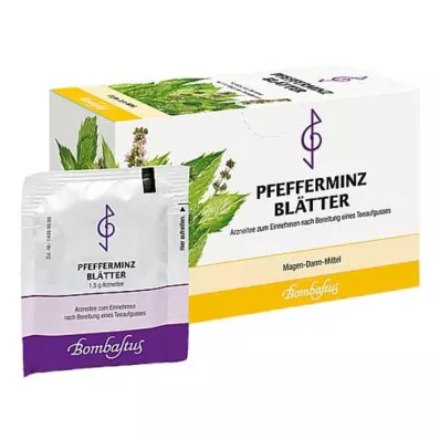 PFEFFERMINZBLÄTTER Arbatos filtro maišelis, 20X1,5 g PFEFFERMINZBLÄTTER Arbatos filtro maišelis, 20X1,5 g