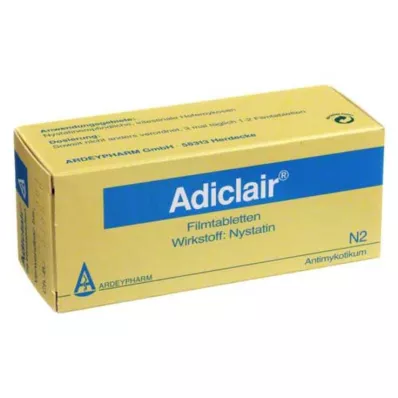ADICLAIR Plėvele dengtos tabletės, 50 vnt