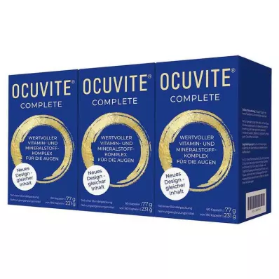 OCUVITE Complete 12 mg liuteino kapsulės, 180 kapsulių