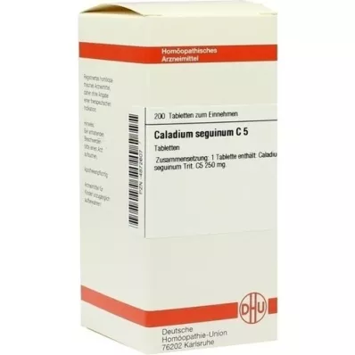 CALADIUM seguinum C 5 tabletės, 200 vnt