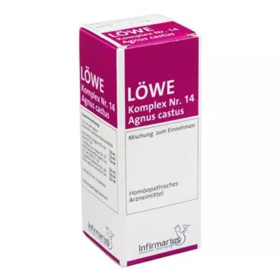 LÖWE KOMPLEX Nr. 14 Agnus Castus lašai, 50 ml