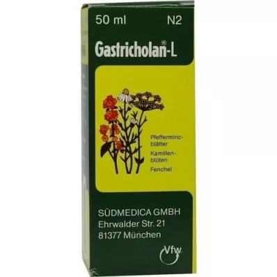 GASTRICHOLAN-L Geriamasis skystis, 50 ml