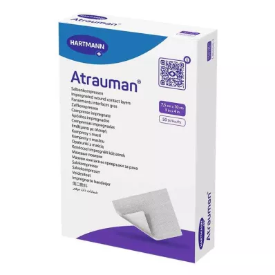 ATRAUMAN 7,5x10 cm sterilūs kompresai, 50 vnt