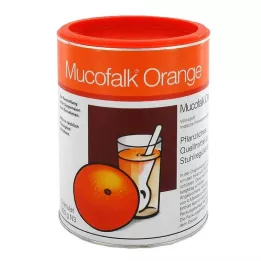 MUCOFALK Oranžinės granulės vienkartinei suspensijai ruošti, 300 g