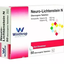 NEURO LICHTENSTEIN N Dengtos tabletės, 50 vnt