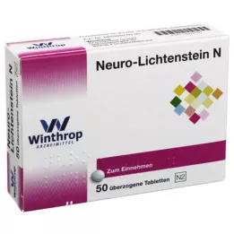 NEURO LICHTENSTEIN N Dengtos tabletės, 50 vnt