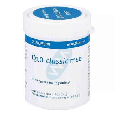 Q10 CLASSIC 30 mg MSE kapsulės, 120 kapsulių
