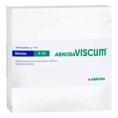 Abnobaviscum Betulae D30 ampulės (48 vnt.) Abnobaviscum Betulae D30 ampulės (48 vnt.)