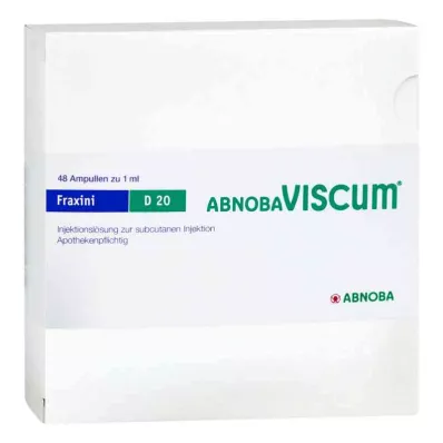 Abnobaviscum Fraxini D20 ampulės (48 vnt.) Abnobaviscum Fraxini D20 ampulės (48 vnt.)