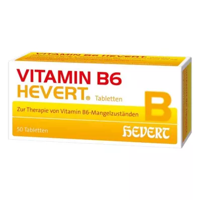 VITAMIN B6 HEVERT tabletės, 50 vnt